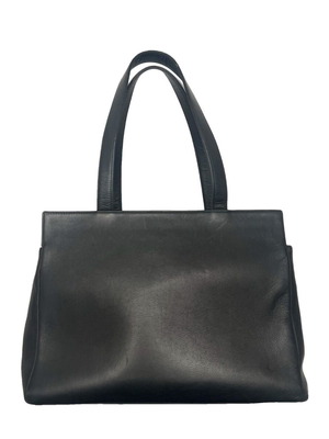 Connolly black leather tote bag used