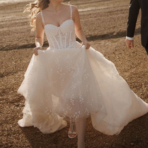 Primalicia Capria Ivory 2025 Wedding Dress like new, size S-M