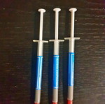Thermal paste new, pack of 3 for processor