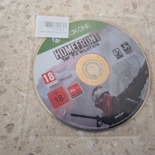 Homefront The Revolution Xbox One game used, disc only