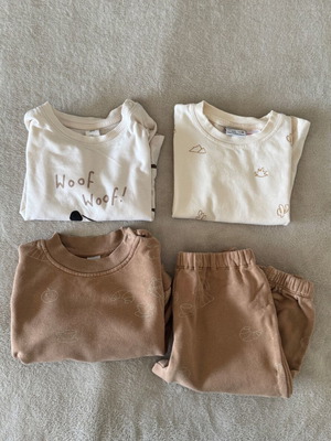 Baby clothes 86 cm H&M and Zara like new, set of 4 items