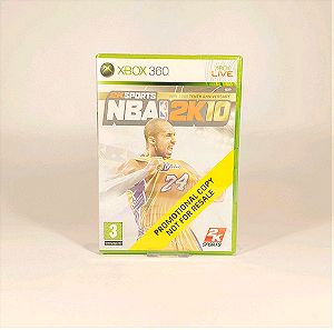 2K Sports NBA 2K10 Promo σφραγισμένο XBOX 360