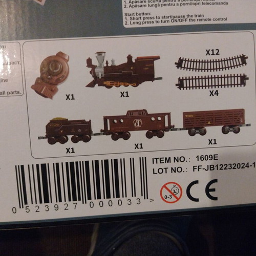 Children's train toy new in full working order