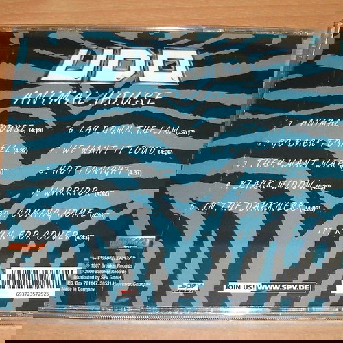 U.D.O. Animal House CD μεταχειρισμένο, metal