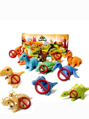 Dino Baby Natoons collectible dinosaur miniatures new