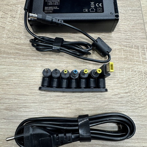 Hama Universal Notebook Power Supply 90W new laptop charger with multiple plugs