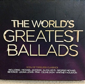 THE WORLD'S GREATEST BALLADS CD POP