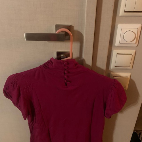 H&M turtleneck shirt like new, purple, size S