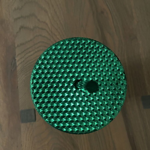 Starbucks Dark/Emerald Green Diamond Studded Cold Cup, 24 oz