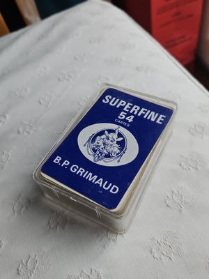 Τράπουλα B.P. Grimaud Superfine 54 μεταχειρισμένη