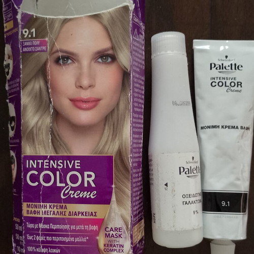 Palette Intensive Color Creme 9.1 like new