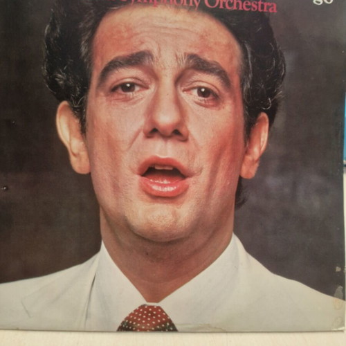 Christmas with Placido Domingo LP used, Vienna Symphony Orchestra