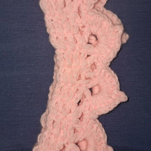 Knitted crown headband like new for girls up to 3 years old