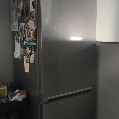 Beko No Frost Inox refrigerator freezer like new, A++