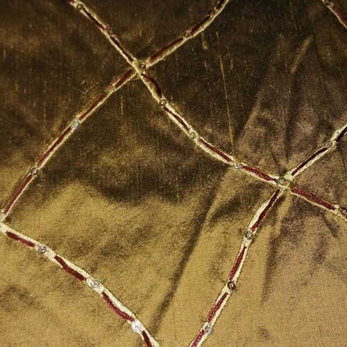 Handmade silk fabric 0.94 x 1.32 m, suitable for pillowcase
