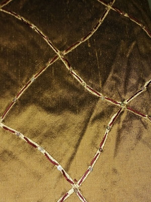 Handmade silk fabric 0.94 x 1.32 m, suitable for pillowcase