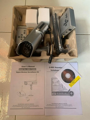 Digital Wireless Surveillance System DWU-703HU new