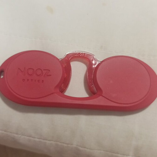 Nooz Presbyopia Pocket Glasses new, red, 2 diopters