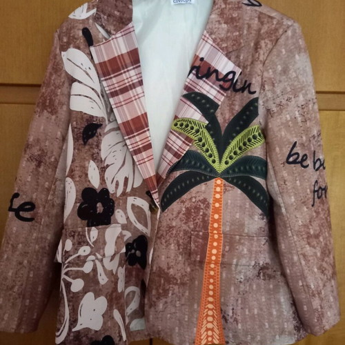 Civico jacket one size with unique design like new