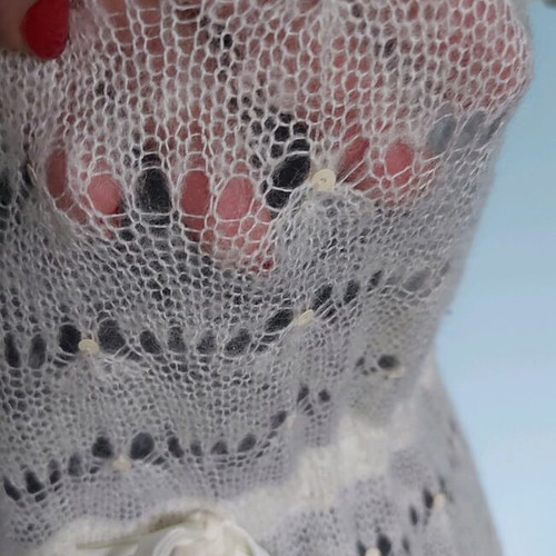 Lipo - Lipo Mohair Lace Dress with Sequins like new