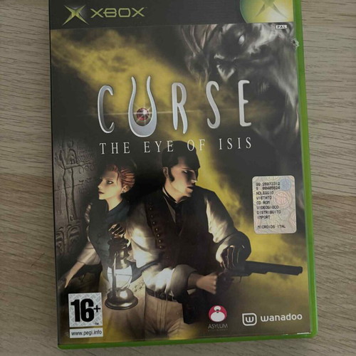 Curse: The Eye of Isis Xbox Original used complete with English menu