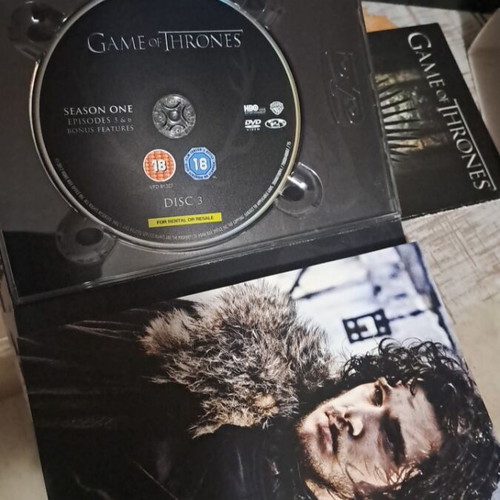 Game of Thrones The Complete First Season DVD with Greek subtitles