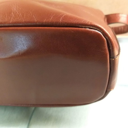 Leather saddle bag used