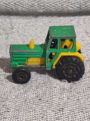 Majorette tractor toy car used, 1980, made in France