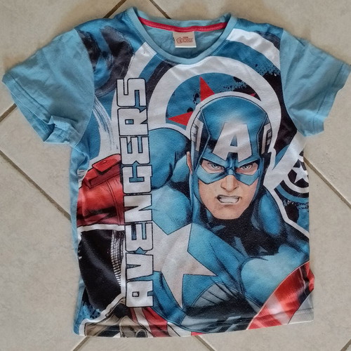 Marvel boys' t-shirts and shorts pack used, size 10 years (140cm)