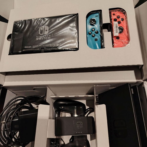 Nintendo Switch used with Pro Controller and Dock