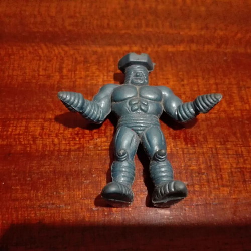 El Greco alien screw figure used, 1980s, blue metallic shade