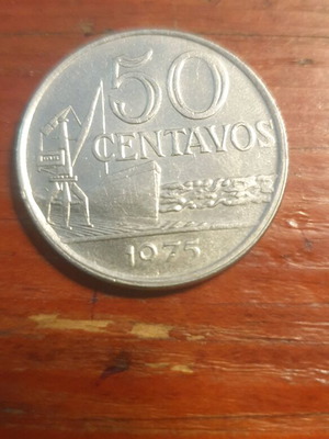 50 centavos 1975 Βραζιλίας σαν καινούργιο