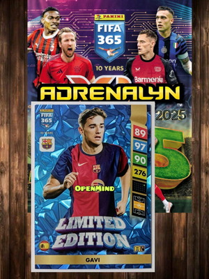 Κάρτα Gavi Limited Edition Fifa 365 2025 Andrenalyn XL καινούργια