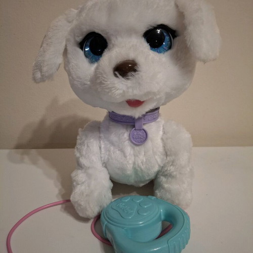 Hasbro Furreal Gogo My Dancin Pup plush with motion and sound 36 cm like new
