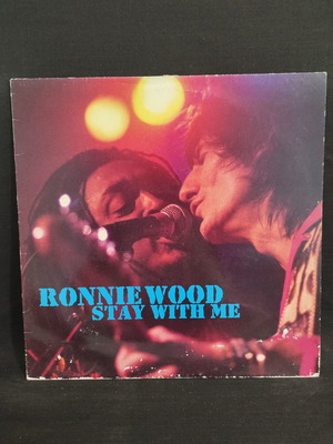 Ronnie Wood Stay With Me vinyl used, rock