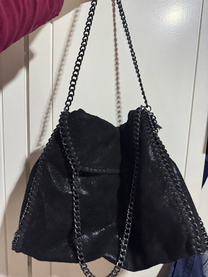 Shoulder and hand bag like new, black