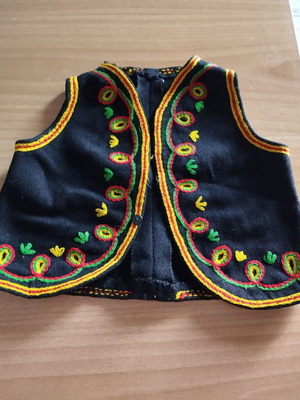 Traditional handmade children's vest