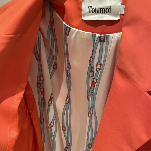 Toi&Moi women's jacket like new, coral color, size S