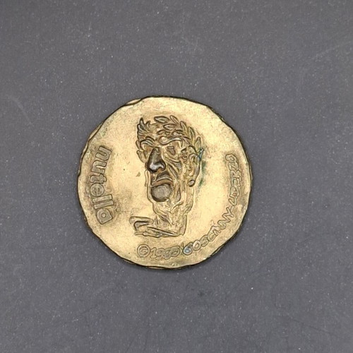 Collectible Nutella 1995 Julius Caesar Asterix & Obelix Edition coin like new
