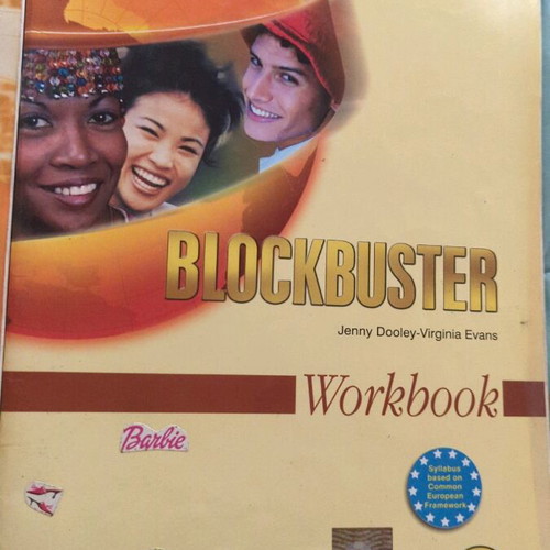 Blockbuster 2 English books used, Companion, Grammar, Workbook