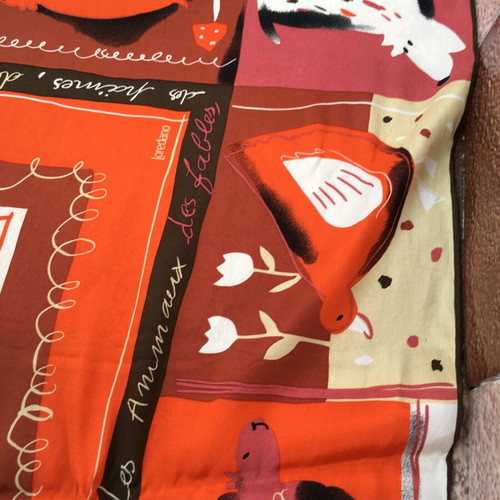Loredano 100% silk scarf vintage, like new