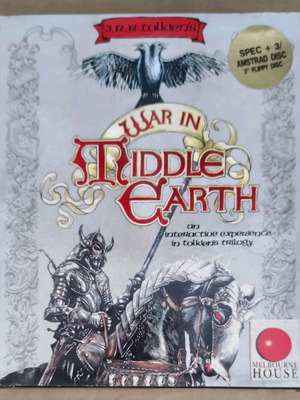 J.R.R. Tolkien's War In Middle Earth game like new, Amstrad & Spectrum +3 Disk