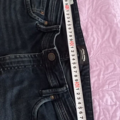 Jack & Jones denim bermuda shorts, dark blue, XL