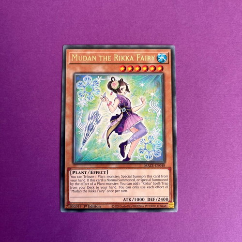rikka deck yugioh CR03-AE168 Rikka Petal (SER) – TCG Corner