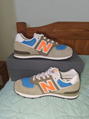 New Balance 574 αθλητικά παπούτσια unisex, καινούργια, μέγεθος 37, πολύχρωμα