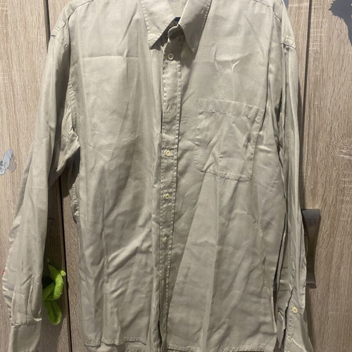 Rossi men's shirt beige like new, sizes L XL