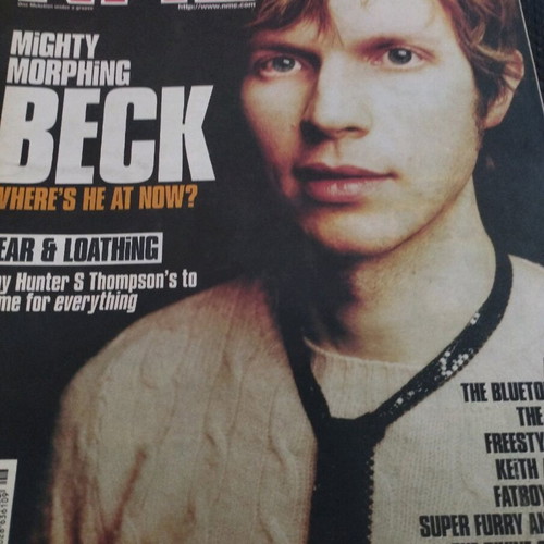 NME music magazine used, November 1998, Beck