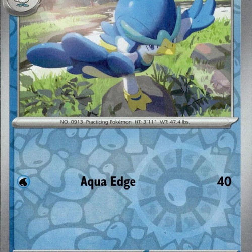 Quaxwell Pokemon collectible card new