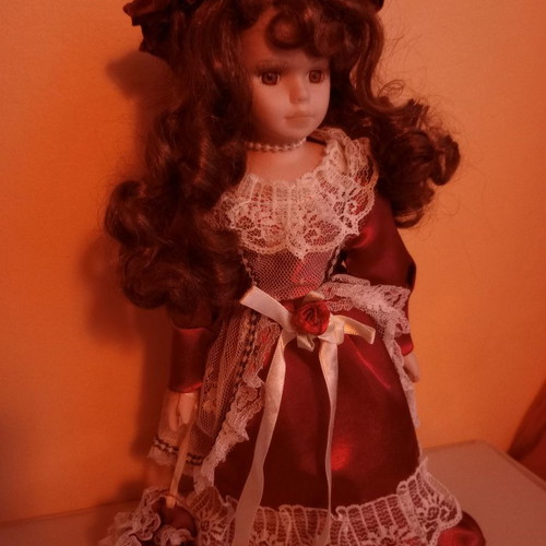 Porcelain dolls vintage romantic collection