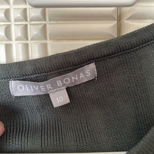 Elastic dress Oliver Bonas size 10 like new, green